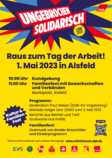 1.Mai 2023 in Alsfeld - Plakat